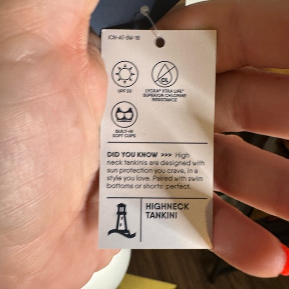 Lands' End Tankini NWT size 6 - Picture 6 of 7